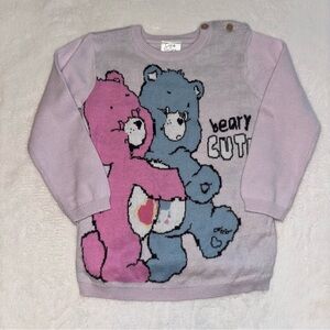 Care Bears purple beary cure Sweater Playful Graphic, size 24 months
